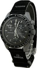 Omega x Swatch Speedmaster Mission To The Moon SO33M100 Mens Excellent A6388