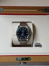 Omega Seamaster Aqua Terra 38.5mm Skyfall Blue Dial Co-Axial James Bond