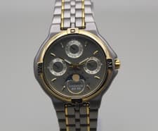 Citizen Titanium Moonphase MINT 6300-g31069 - Two tone quartz with BOX