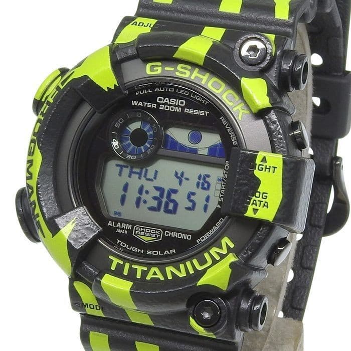CASIO G-SHOCK MASTER OF G - SEA FROGMAN GW-8200-1JR BLACK DIAL 780259