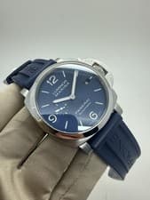 2022 Panerai Luminor Blue Dial Automatic Steel 44mm Watch PAM1313 PAM01313 B+P