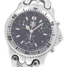 TAG HEUER S/el CG1110-0 Chronograph black Dial Quartz Men's Watch_955133