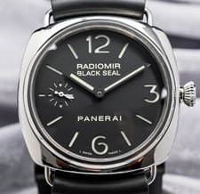 Panerai 183 Radiomir Black Seal 45mm Black Dial Manual-Wind PAM00183 PAM183 PAM