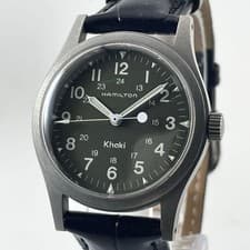 Hamilton Khaki Field Watch Hand-Wound Vintage 33mm Stainless Steel Used