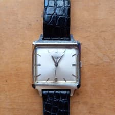 Longines Vintage Men's Wristwatch Cal 280 Manual Wind Square Case 1966