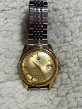 RADO Watch Golden Horse 57 JEWELS Automatic Winding Gold Dial Stainless Steel