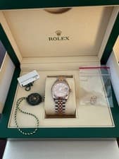 LNIB Rolex Ladies Datejust 31mm, Two-Tone Jubilee Sundust Diamond Dial, 278271