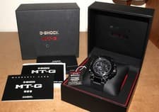 CASIO G-SHOCK MTG-B3000B-1AJF Black Dial Solar Men's Watch
