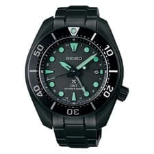 SBPK007 Wristwatch SEIKO Prospex Solar Black Men s GMT New