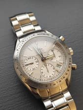 Full Set Omega Speedmaster Date Creamy  Dail 323.10.40. Automatic Watch