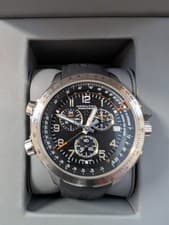 Hamilton X-Wind GMT Chronograph Black Dial Men'sWatch H77912335