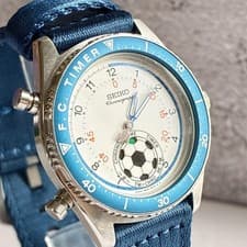 SEIKO 8M32 6010 FC Timer Watch Rare Beautiful Authentic Timepiece Limited