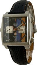 Tag Heuer Monaco Calibre 11 Gulf CAW211R.FC6401 Mens Watch Excellent A5959