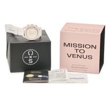 OMEGA x Swatch “Mission to Venus” SO33P100 Bioceramic White Chronograph Boxe