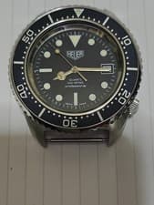 Heuer 1000 Series Diver Quartz Watch 42mm Rare Vintage Limited 980.023