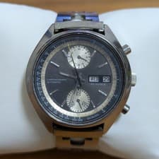 SEIKO 6138-8000 Reverse Baby Panda Automatic Chronograph Analog Men's Watch