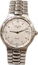 Longines Conquest Depose Silver Men's Watch - L1.614.4 Excellent Condition