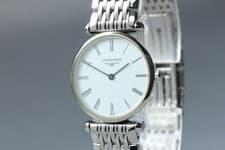 [Near MINT] Longines Grand Classic L4.209.4 24mm White Dial Quartz Women's Watch