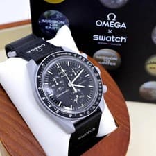 OMEGA × Swatch MoonSwatch MOONSWATCH Watch – Working, No Noticeable Scratches