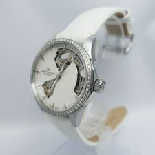 Hamilton Jazzmaster OPEN HEART AUTO Mother of Pearl H32205890 Working