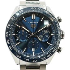 TAGHeuer Carrera Chronograph CBN2A1A.BA0643 Automatic 44mm Box Papers Blue Men's