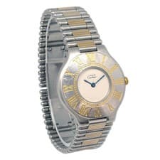 Cartier Must De Cartier 21 Quartz Watch Stainless Steel Watch