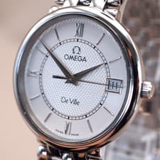 Vintage OMEGA De Ville Prestige Cal.1532 Ref.396.2532 Quartz Men's Watch 33mm