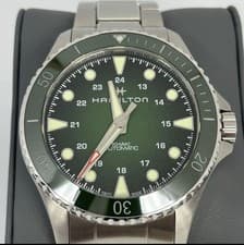 94 700 yen 5 000 yen off  Condition Hamilton Khaki Navy SCUBA AUTO H82525160 Kh