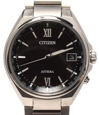 5 OFF  Until 14th 23 59 Used Citizen Wristwatch Attesa ATTESA Solar Black H149 S
