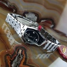 New  Diamond ONISS Tungsten Steel Watch Oval Case ON320
