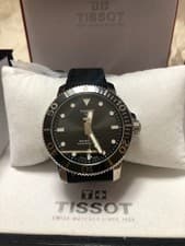 TISSOT Seastar 1000 Automatic Diver Watch Nylon Strap 300m Authentic