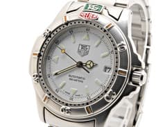[ MINT ] TAG Heuer Serie 4000 699.706K Vintage White Silver Automatic 39mm Mens