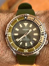 Seiko Prospex Tuna Safari SRPF83K1 Olive Green Automatic. Special Edition!