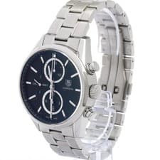 TAG HEUER CARRERA CALIBRE 1887 CHRONOGRAPH STAINLESS STEEL AUTO CAR2110 247232