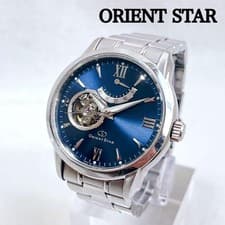Orient Star Automatic Open Heart Skeleton Watch Used From Japan