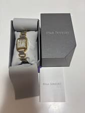 Star Rectangular Face Watch Classic Dress Watch