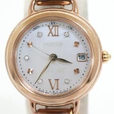 Citizen Wicca Canal 4 C Collaboration Gold SS Quartz Watch Used