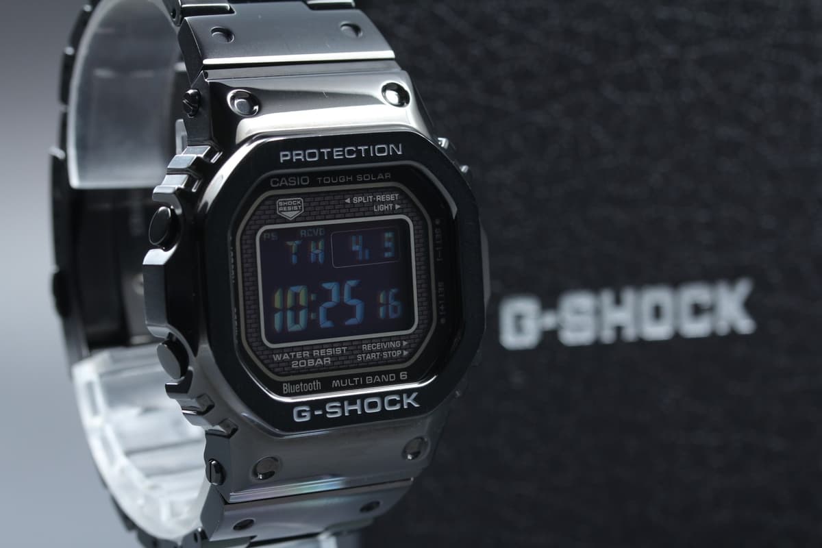 [N MINT Box] CASIO G-SHOCK FULL METAL GMW-B5000GD-1JF Solar Radio Men's Watch