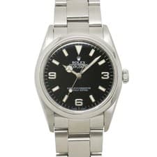 ROLEX Explorer 1 114270 Serial D Automatic Black Dial Mens Watch 90314819
