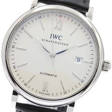 IWC SCHAFFHAUSEN Portofino IW356501 Date Silver Dial Automatic Men's_944487