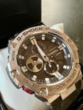 Casio G SHOCK GST B100 1AJF G STEEL Solar Bluetooth 200m WaterResistant