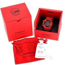 Casio G-Shock Frogman GW-8230NT-4JR 30th Limited Solar Red Titanium w/Box Papers