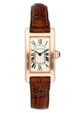 Cartier Tank Americaine W2607456 Ladies Watch Box Papers