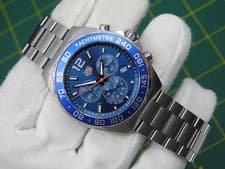 TAG Heuer Formula 1 Chronograph 43mm Blue Dial Men's Watch CAZ1014.BA0842