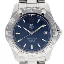 TAG HEUER WAF2111 Aqua racer WATCH blue SS AT