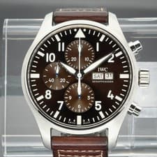 IWC Pilot's Watch Chrono Edition Antoine de Saint-Exupery Brown IW377713 B&P
