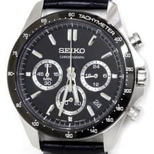 Used Seiko Spirit SBTR021 8T63-00D0 Watch Chronograph Quartz Men's