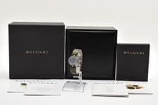[N MINT /Box, Paper] BVLGARI B.zero1 BZ22S 12P Diamond Shell Dial Ladies Watch