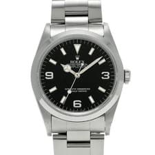 ROLEX Explorer 14270 Black Case Size 36 x 36 mm Men's Used Watch #412014