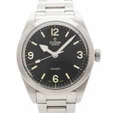 6wbd0341 Tudor Ranger 79950 Black Dial Used Watch Men s